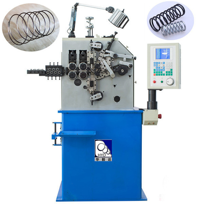 Mesin Pembuat Pegas Kompresi, Mesin Pegas Berliku CNC Dia 0,8-2,6mm