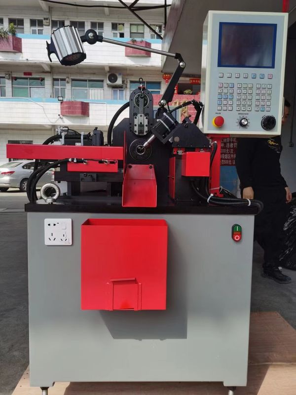 M4-M10 6 Axis High Precision CNC Helicoil Spring Making Machine Untuk Wire Thread Insert