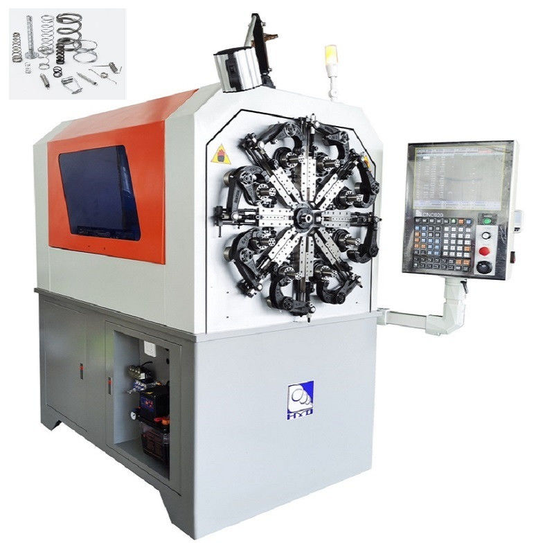 Otomatis Spring Membuat Mesin CNC Cam Wire Forming Mesin Dengan Sistem Rotary