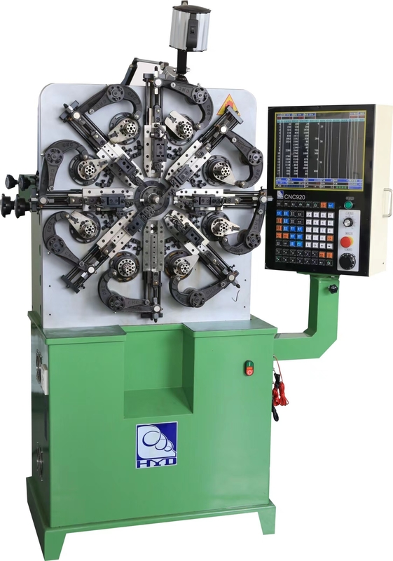 Mesin CNC Spring HYD-20T-3A Tiga sumbu Pengontrol Komputer Wire Diameter 0.2-2.3mm