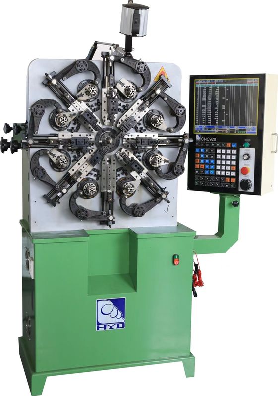 Tiga sumbu mesin CNC Spring HYD-20T-3A Pengontrol Untuk 0.2-2.3mm Wire