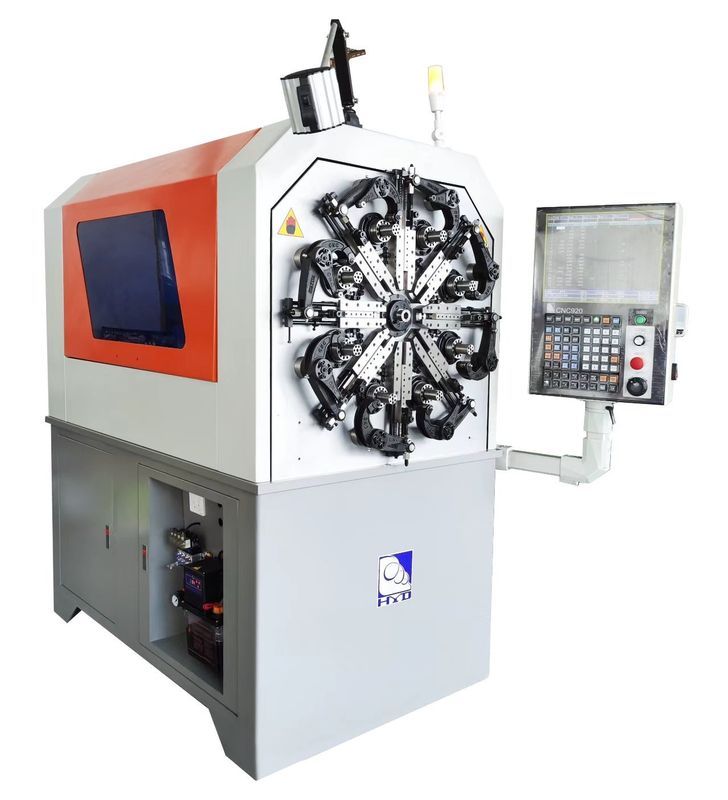 Mesin Pegas CNC Presisi Tinggi HYD-20T-5A Sistem Rotasi Kawat Lima Sumbu