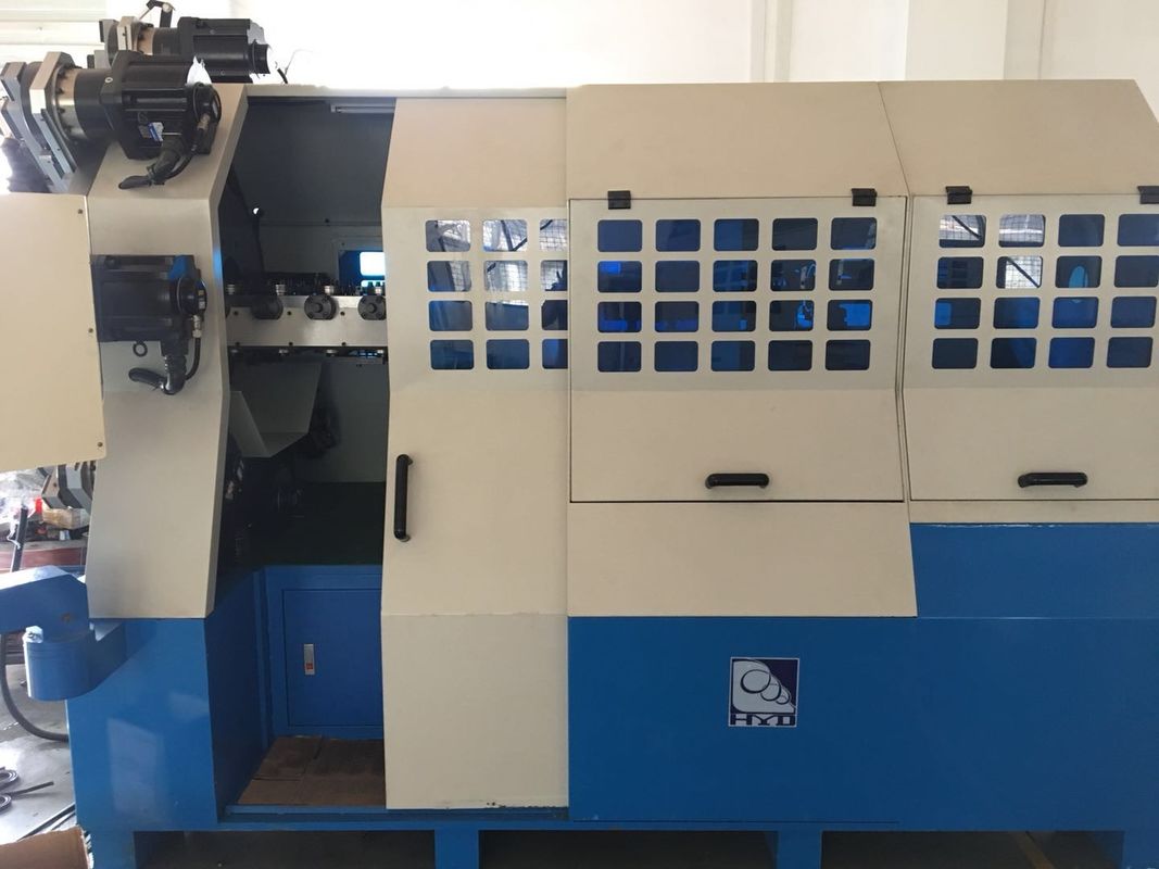 High Efficient CNC Spring Machine Dua Belas Axes Untuk Baja Karbon Karbon 3-8mm