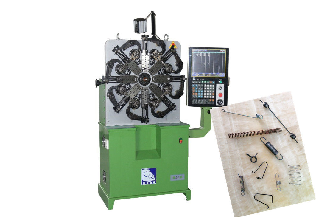 Mesin Pegas CNC Diameter Kawat 0,2 - 2,3mm Sistem 3-4 Sumbu Presisi Tinggi