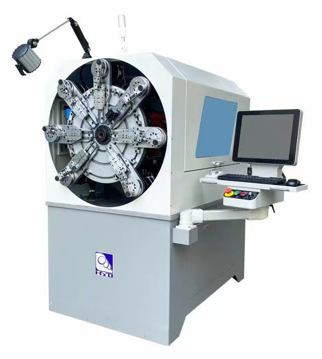 0.3-2.5mm Efisiensi Tinggi Mesin Pegas CNC Multi Fungsi Computer Coiler