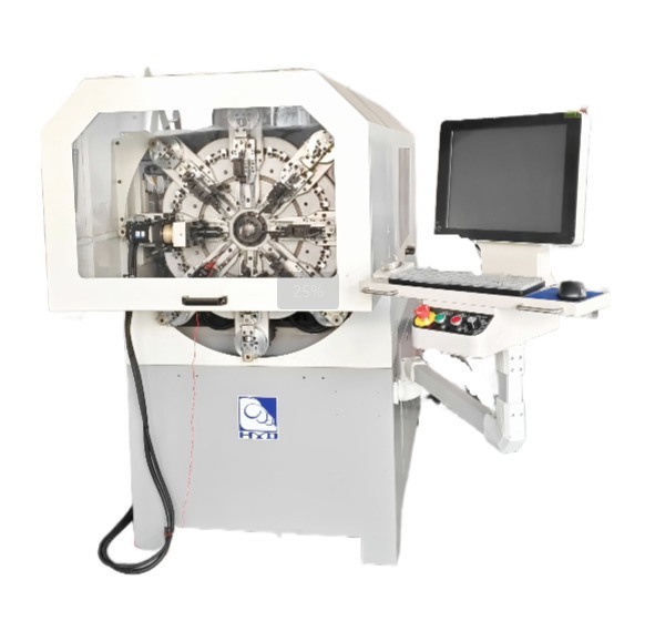 Automatic Multi-function CNC Spring Machine with 110m/min Max Wire Speed 1000 Program Storage and 9.35kW Power