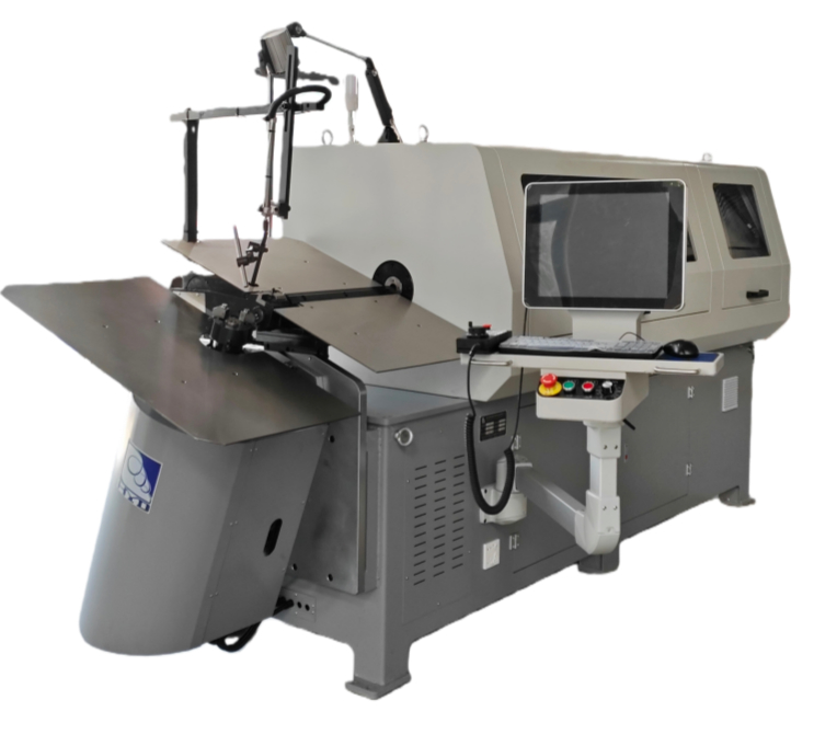 Spring Steel 2 - 8mm 3D CNC Wire Bender Stable Forming With CNC System