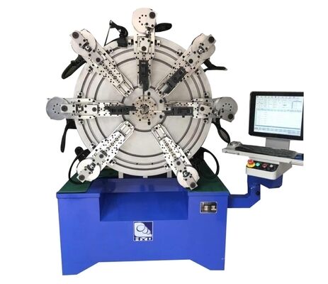 Mesin Pegas Gulungan Kawat CNC Tanpa Cam HYD 1.0-4.0mm Otomatis dengan Komponen Inti Motor untuk Mesin Logam & Metalurgi