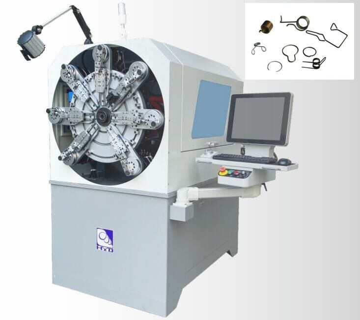 Mesin Pegas CNC HYD Multifungsi 0.3-2.5mm Komputer Efisiensi Tinggi