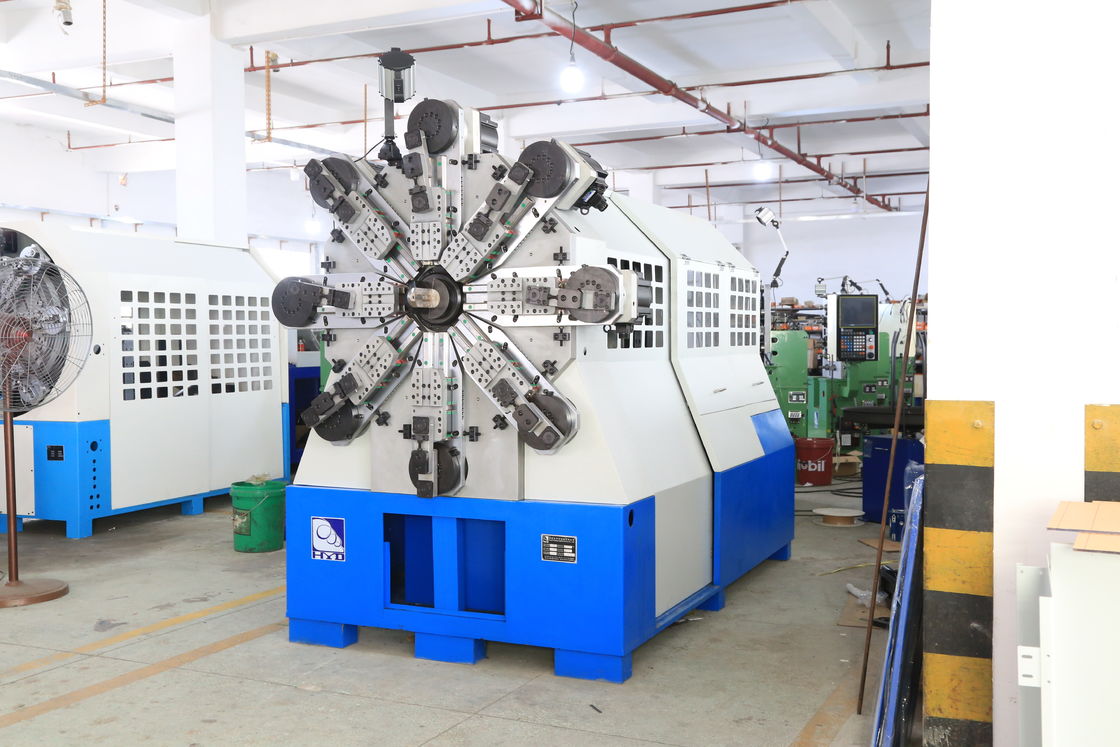 Mesin Pembentuk Putar Kawat CNC Akurasi Tinggi Sistem Umpan Maks 100m Per Menit
