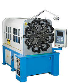Peralatan Pembuatan Musim Semi Cam 4.0mm CNC Sanyo Motor CE IS09001 Biru